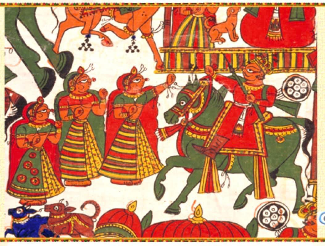 DrRamlal's tweet image. लोक देवता श्री देवनारायण के 1112वें प्राकट्य उत्सव की शुभकामनायें।
श्री देवनारायण सबके लिए पूज्य है उन्होंने अपना पूरा जीवन जन कल्याण को समर्पित कर दिया।
उनके जीवन से प्रेरणा लेकर उनके अनुयायी जन सेवा का काम तत्परता के साथ कर रहे है।
#socialcause #devnarayan #phad
@DevLadpura