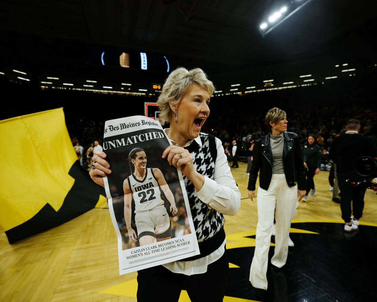 It wasn’t a dream. 

<a href="/CaitlinClark22/">Caitlin Clark</a> x #Hawkeyes