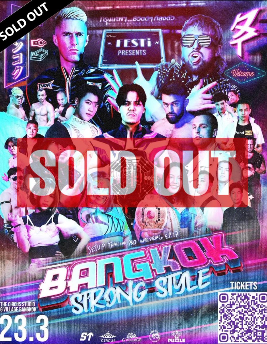 setupth's tweet photo. #SETUPTH17 #BANGKOKSTRONGSTYLE is now SOLDOUT 🚨🚨🚨
Thank you for all the support ! https://t.co/JRlkVztQBf