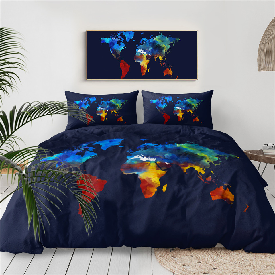 beddingoutletCN's tweet photo. π Explore the world in your dreams with our vibrant World Map Bedding Set! πβ¨ Click here to discover more and make your bedroom an adventure! #worldmapbedding #cozyhome #dreamydecor ππ https://t.co/5PWL51AJgU https://t.co/PmRYVIEbuf