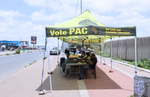 MyPAConline's tweet photo. Change will not come if we wait for some other person or some other time. We are the ones we've been waiting for. We are the change that we seek. Let's meet in Vanderbijlpark CBD today from 11h00. #PACFriday #VotePAC #SobukweCentenary https://t.co/OR98z4DifT