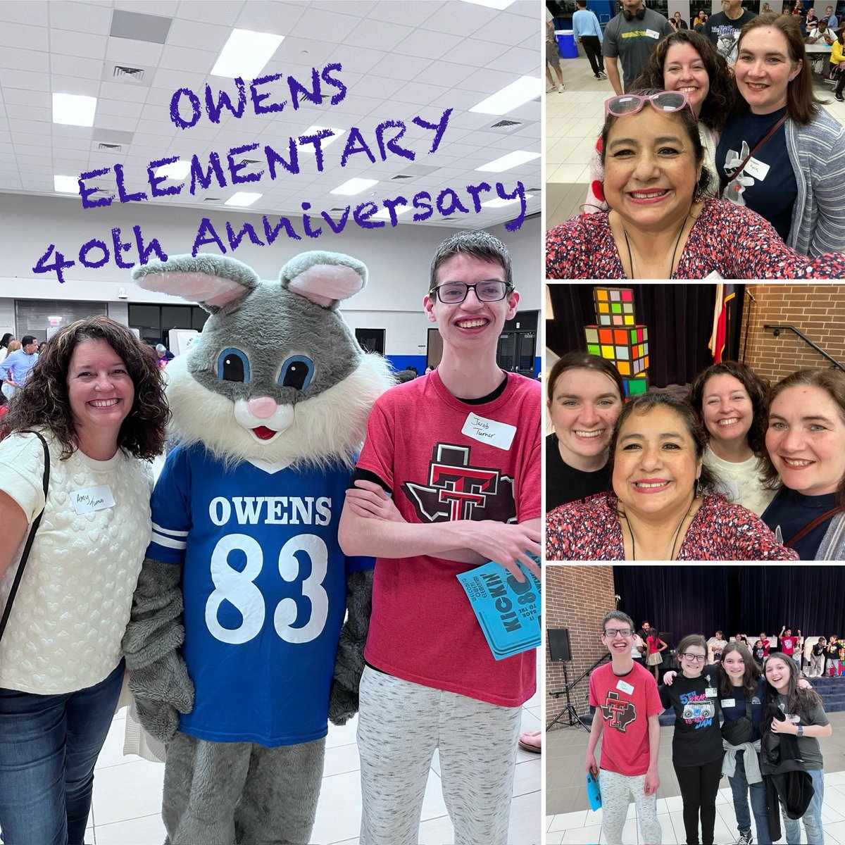 Fun visiting at Owens Elementary’s 40th Anniversary @cfisdowens #CFISDspirit #CFISDElemLifeskills