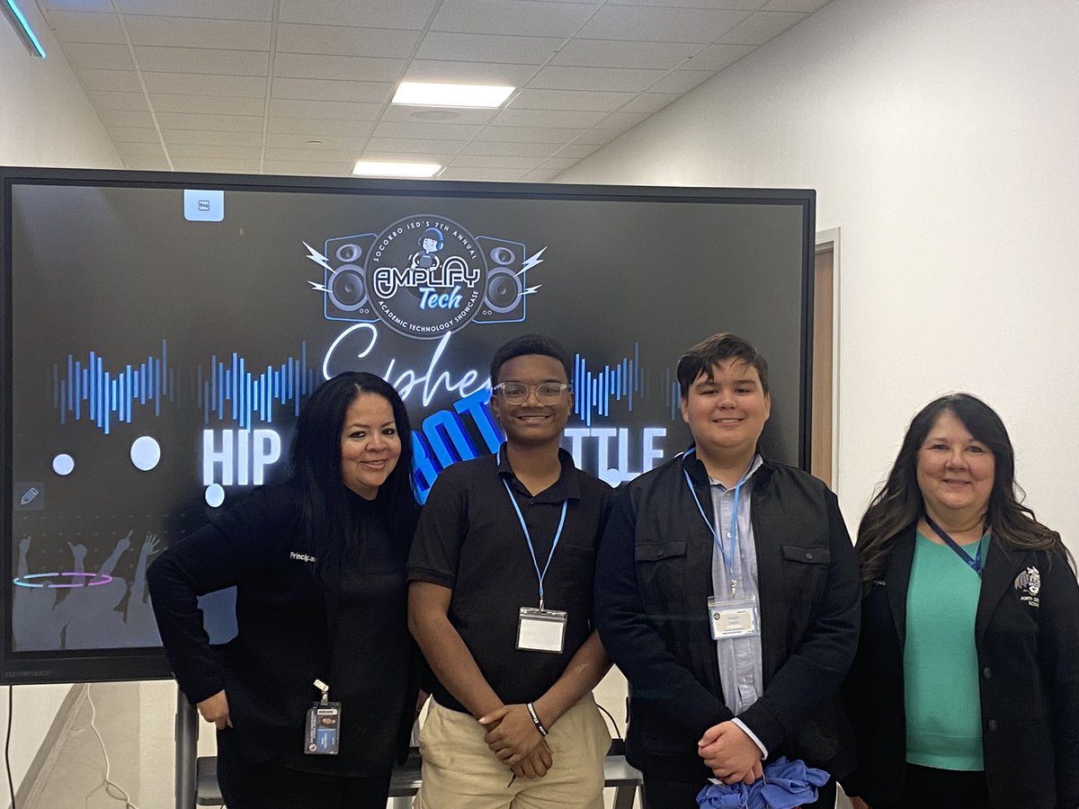 FGerardo_PHHS's tweet photo. 👩🏻‍💻 Our Dragons participated in the 7th Annual Academic Technology Showcase - Amplify Tech - 1st place winners in Video Challenge.🧑🏻‍💻 #TEAMDrugan @cmercado_JDS @HPortillo_JDS https://t.co/eXyoF5Dtcw
