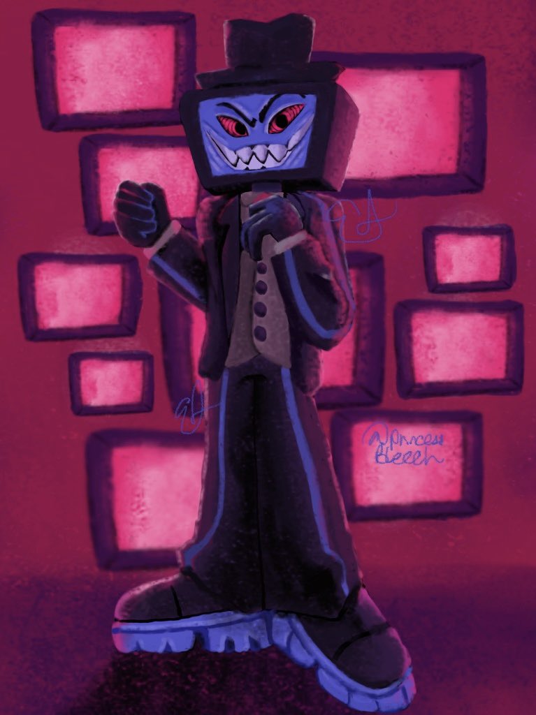 Redesigned Vox cuz yeah

#HazbinHotelFanart