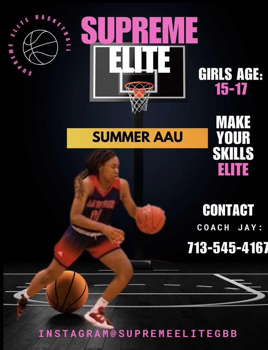 Looking for a team? Come hoop and develop your skills with us!! Contact Coach Jay for more information. 
#highschool  #girlsbasketball #aaubasketball #hardwork #search