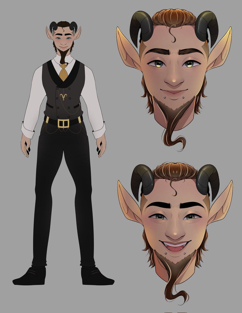 justtheboy2000's tweet photo. @ZavvyGamer @boredEsqTTV The oc I was gonna use for whenever i decided to start streaming. The satyr named Toast https://t.co/Nnq5LNwYxe