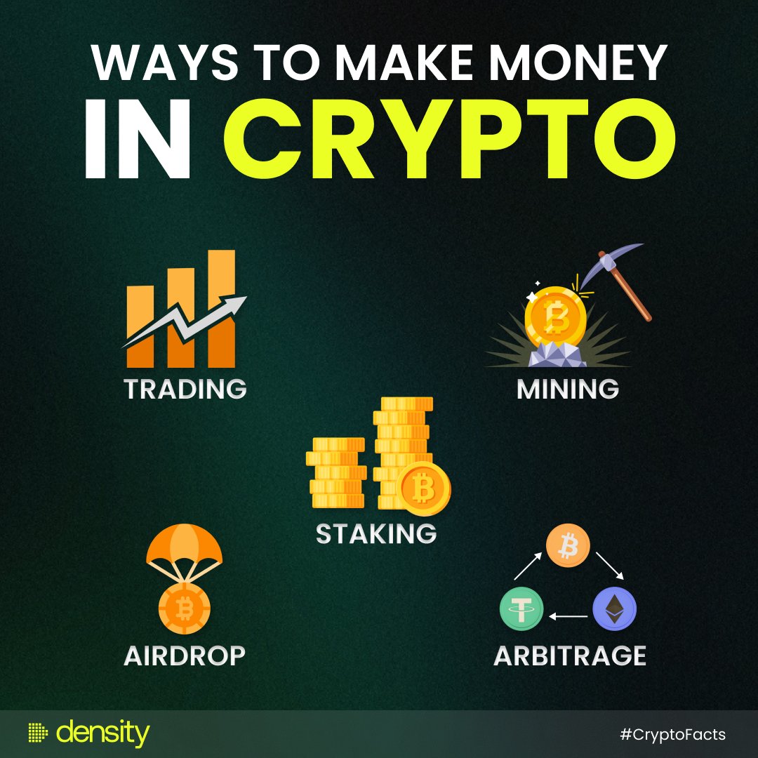 Densityxchange's tweet photo. Any other ways to make money in crypto? https://t.co/ztlxpfAk7A