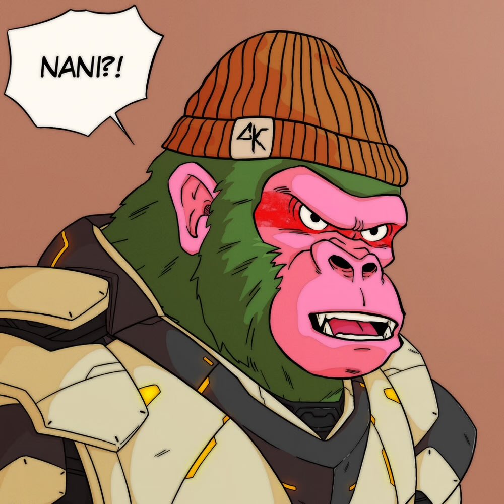 Inspired by <a href="/The_OG_DY/">TheOGDY ⚡️</a> and managed to find the last Promethean Armored Genkai at a reasonable price... Had to scoop #Ooh! <a href="/CyberKongz/">CyberKongz</a>