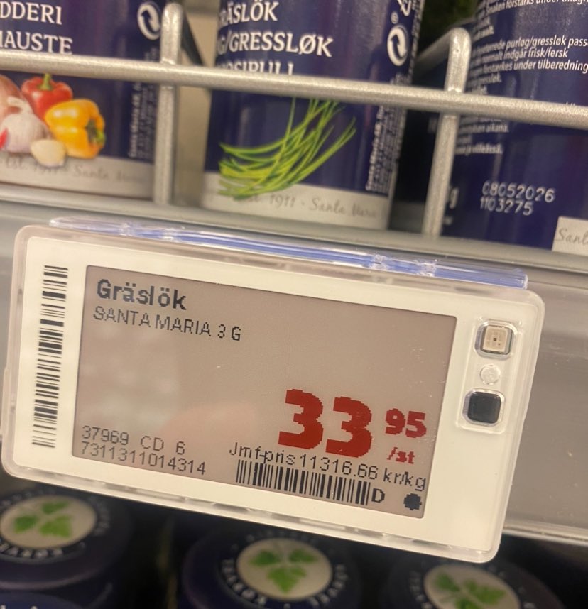 JWalldn's tweet photo. Kilopris på gräslök är rätt nice nu. Ska odla lite hemma i sommar. Kommer spara många kr. https://t.co/Dv1lBUcDFM