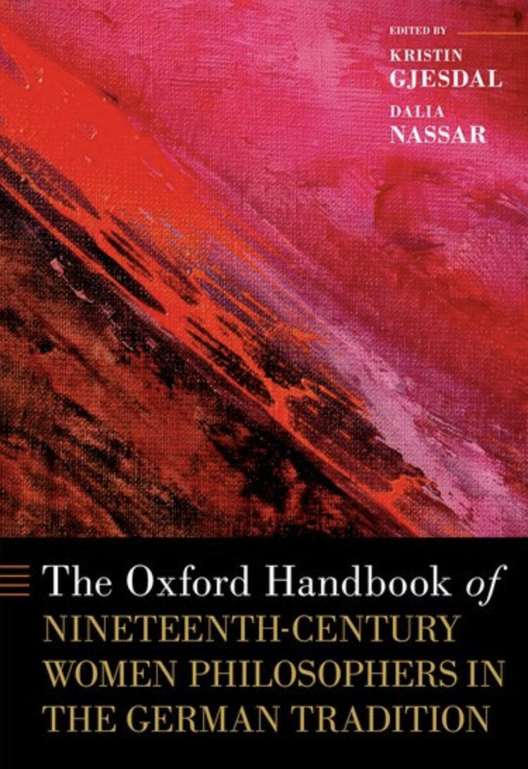 It has gone to press! *The Oxford Handbook of Nineteenth-Century Women Philosophers in the German Tradition* (May 2024) Thanks to the contributors for their ground-breaking research! global.oup.com/academic/produ…