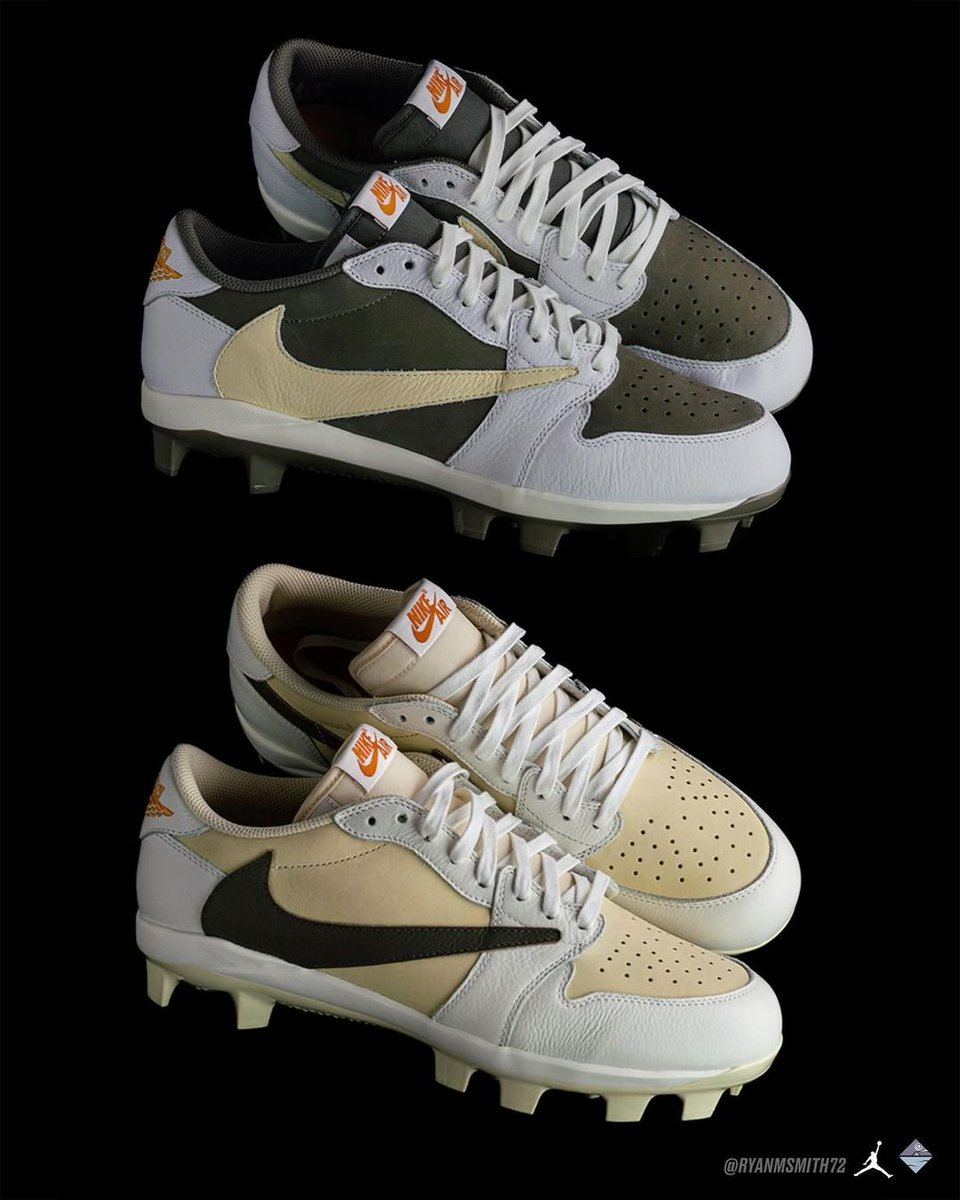 travis scott football cleats