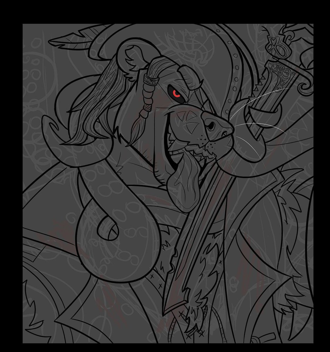 OCAPTAIIN's tweet photo. https://t.co/hLd7f98nfD

sorry for spamming my art but UGH HE LOOKS SO GOOD WHY DID I EAT SO HARD-- https://t.co/pXV2gBIQC1