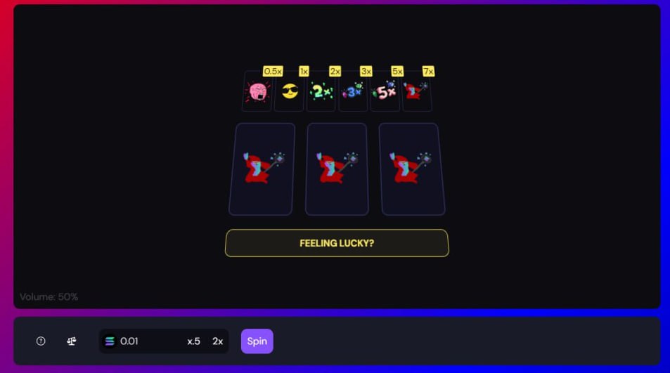 MIBSOLcoin's tweet photo. 🎰Play our Slots and win 7x🎰

One of our highest winning bets, get 3 MIB Logos and win 7x of your bet !

🔥May the odds be with you

#Solana #Sol #MIB #SolanaCommunity https://t.co/xAoS1J1gox