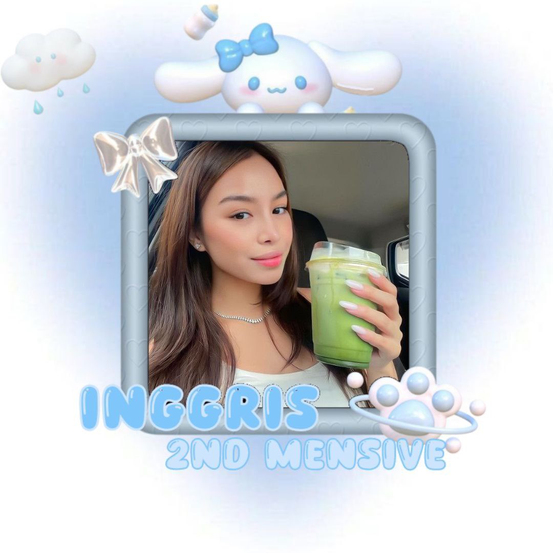 #inggris2Ndmensive happy mensive! semoga semugi, jaya selalu, awet awet yaa🐑