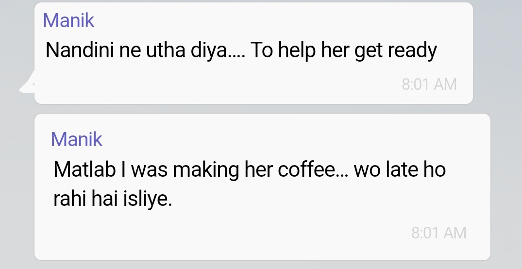 InvincibleJewel's tweet photo. Manik woke up early in the morning for Nandini. He is a legit perfect boyfriend who is making coffee for her and helping her in getting ready. So that she doesn't get late. ✨🫶🏻🥰❤️🦋🙌🏻

#MaNanHacked #KaisiYehYaariaan #KYY #NitiTaylor #ParthSamthaan #MaNan https://t.co/idR4nx7t1f