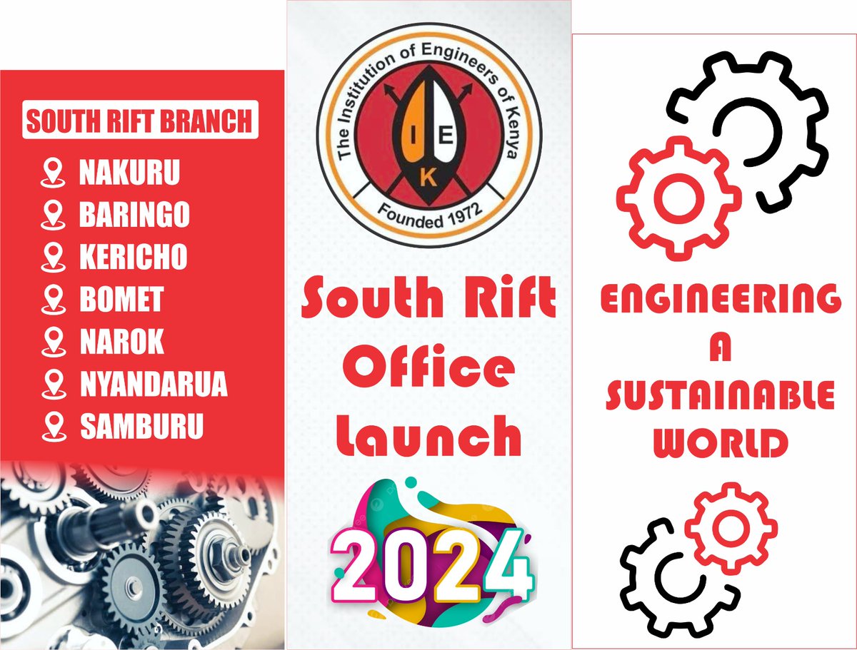 TheIEK's tweet photo. The Institution is pleased to extend an invitation to the grand opening of our South Rift Branch Office in Nakuru today, February 16th, 2024!  Join us as we celebrate this exciting milestone and embark on a journey of growth and innovation together. https://t.co/w2458eXVWW