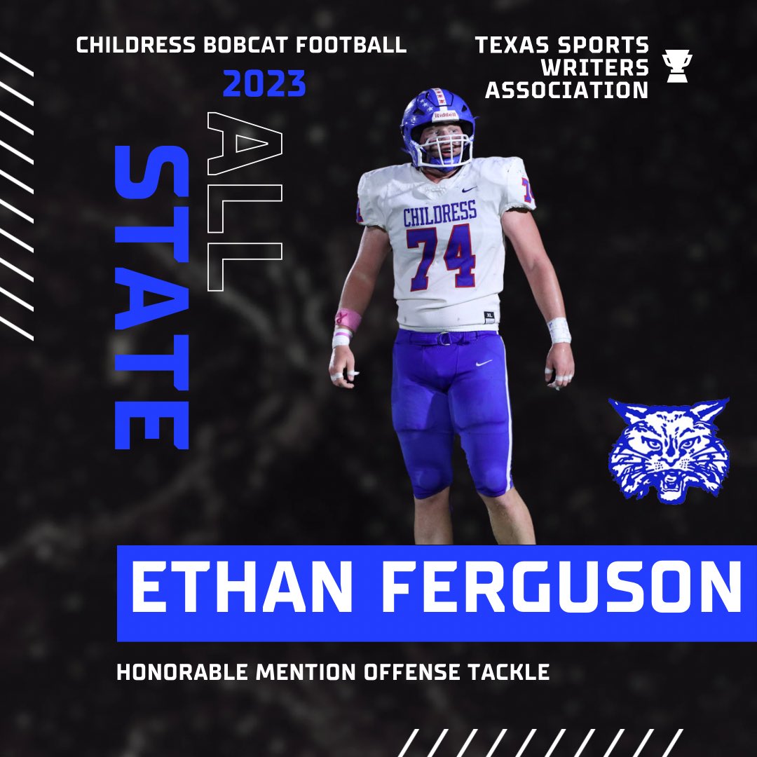 Childress Bobcats (@chs_bobcats) on Twitter photo Congratulations <a href="/scout_smith11/">Scout Smith</a> <a href="/Dareon_Mathis/">๐ป๐๐ฃ๐๐ ๐ ๐๐๐ฅ๐๐๐คโญ๏ธ</a> and <a href="/Eferg1214/">Ethan Ferguson</a> ! TSWA All State Honors! Congratulations <a href="/scout_smith11/">Scout Smith</a> <a href="/Dareon_Mathis/">๐ป๐๐ฃ๐๐ ๐ ๐๐๐ฅ๐๐๐คโญ๏ธ</a> and <a href="/Eferg1214/">Ethan Ferguson</a> ! TSWA All State Honors!