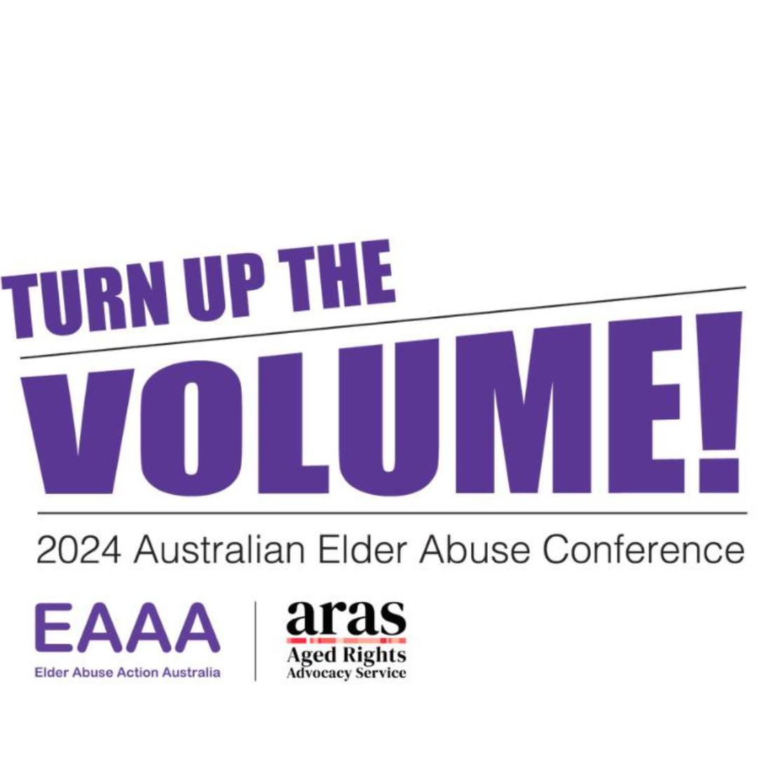 Join us and Elder Abuse Action Australia at 'Turn Up The Volume' - the 2024 Australian Elder Abuse Conference. Let's shine a light on the critical issue of elder abuse in our community. Book your tickets now! loom.ly/CS-gHlE #EAAA #ARAS #TurnUpTheVolume