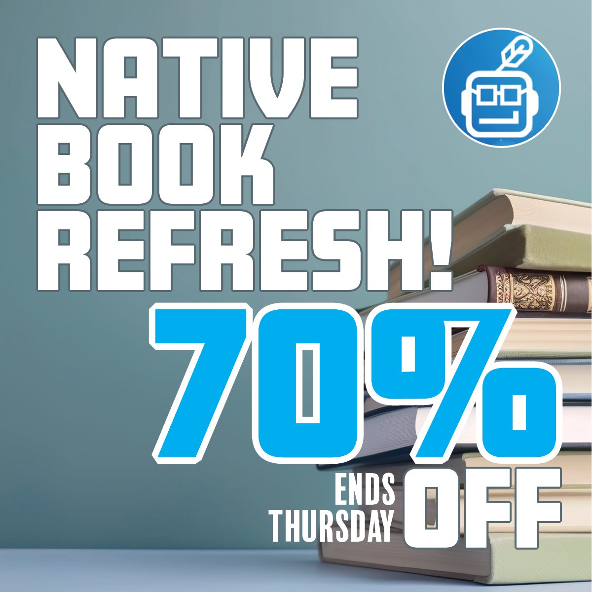 ATCGBooksComics's tweet image. #ATTENTIONINDIGINERDS! SALE ENDS FEB. 29 ! GET YOUR ORDERS IN NOW!

➡ NATIVE BOOK REFRESH, 70% OFF select #NativeBooks! atcgbooksandcomics.com/collections/fe…

AND DON"T FORGET... ➡ #NATIVECOMICS ARE BACK IN STOCK! Great neew titles available now as well as old faves! atcgbooksandcomics.com/collections/na…