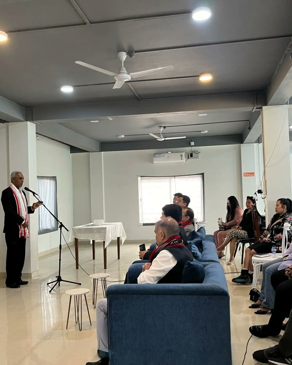 Shri Sivasubramanian Ramann, the Chairman & Managing Director of SIDBI, served as the chief guest during the “Founders Meet” hosted at @educentrespace Cafe supported by @sidbiofficial near SBI Rangapahar Branch. Lending his expertise and support. 
@startupnagaland