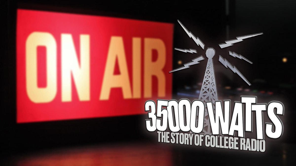 COME OUT next Tuesday for a FREE, first *ever* showing of a new doc! MARSHALL SCHOOL OF JOURNALISM AND MASS COMM. HOST FREE SNEAK PREVIEW SCREENING OF “35000 WATTS: THE STORY OF COLLEGE RADIO” IN PARTNERSHIP WITH WMUL-FM. Tuesday, Feb 20 at 7 pm. in Marshall's Smith Hall 154.