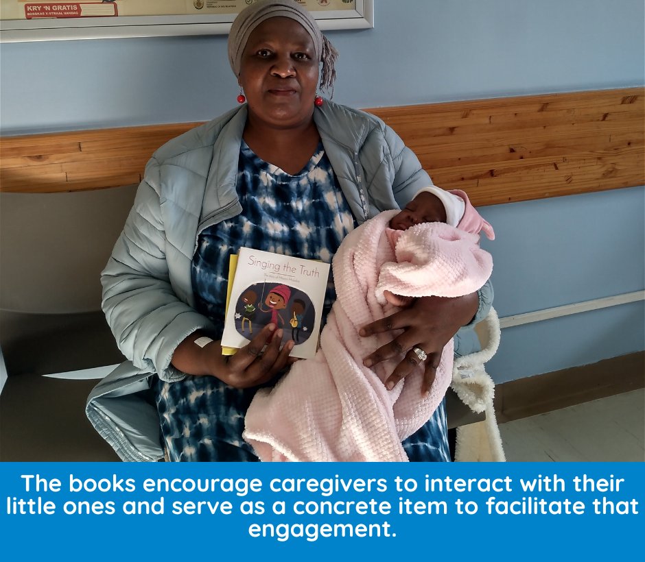 Some of our distribution partners are based in the health sector. New Somerset Hospital shares feedback about the use of Book Dash books in their programmes ensuring that our books are placed in the hands and homes of children across South Africa. #everychild100books #bookdash