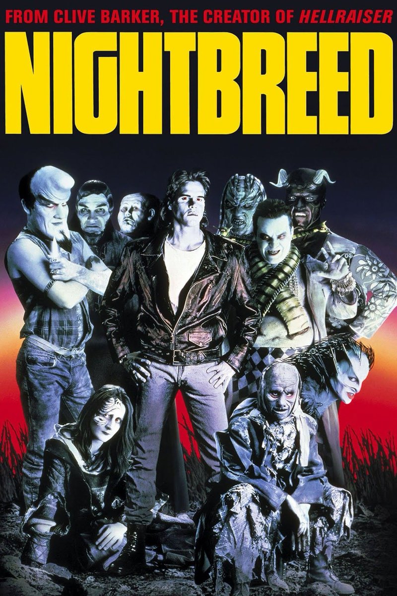 Nightbreed was released on February 16, 1990.
#CliveBarker 
#DavidCronenberg 
#Cabal 
#horror #action #fantasy