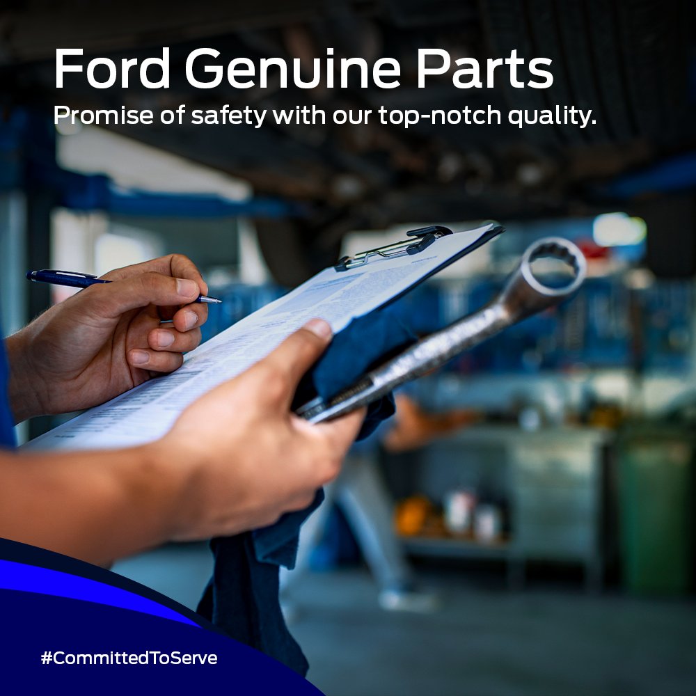 FordIndia's tweet photo. The safety of your Ford and family is our priority and Ford Genuine Parts helps us do that. They are readily available at your nearest Ford Authorized Distributor across India.
#CommittedToService https://t.co/xbMoRErdge