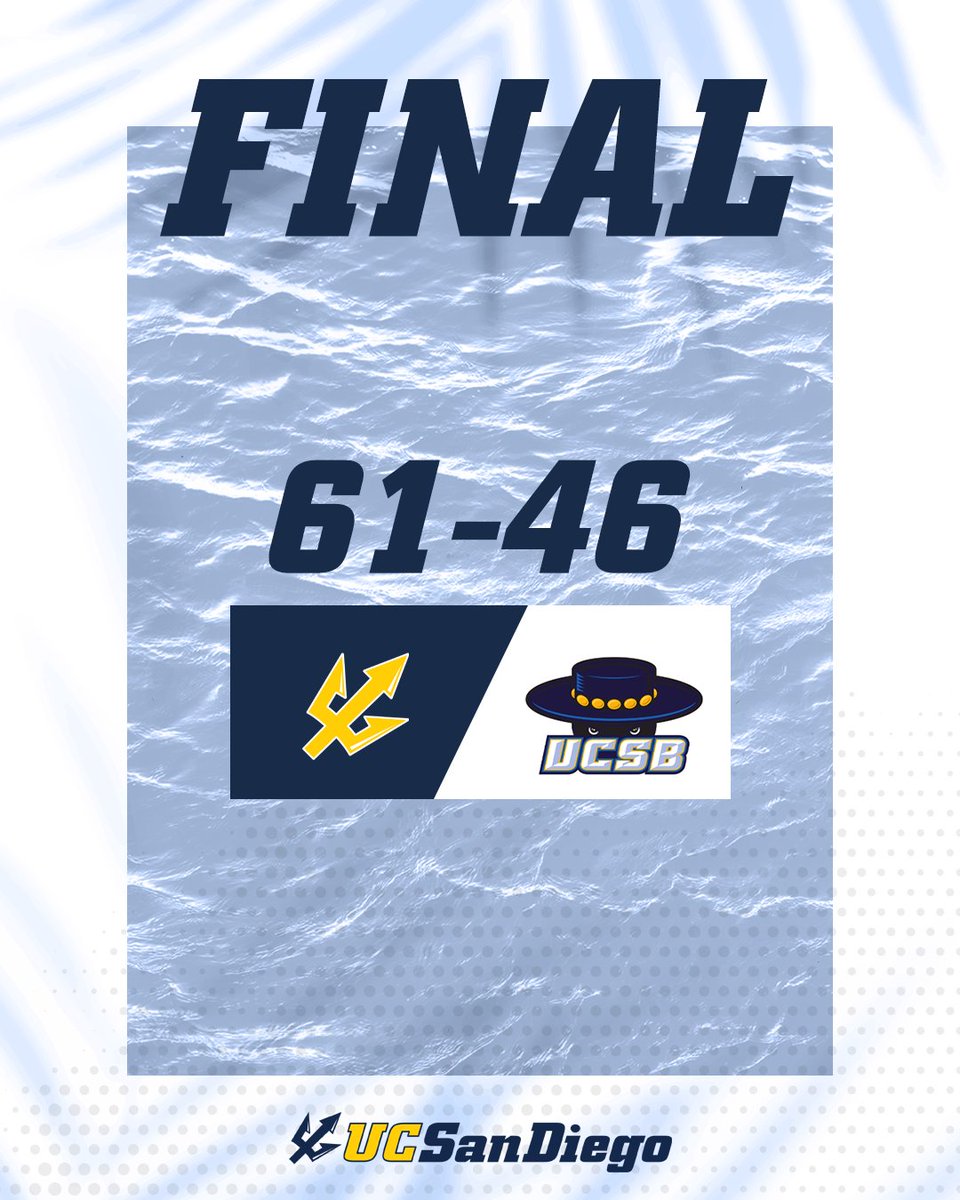 Tritons were locked in, defeating the Gauchos at Liontree tonight 🔱

#GoTritons