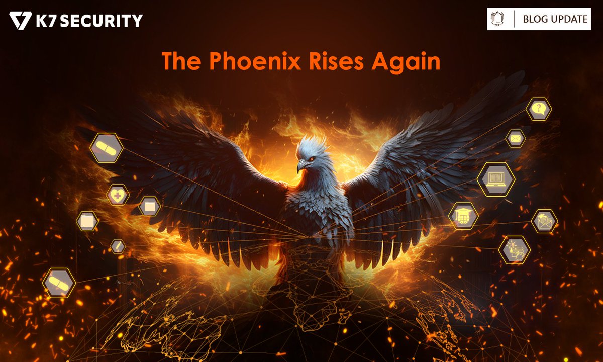 Read our latest blog on the resurgence of digital Phoenix ransomware and its impact on the healthcare and education sectors. 

Explore more at labs.k7computing.com/index.php/the-…

 #Ransomware #Cybersecurity #DigitalPhoenix #Healthcare #Education #RansomwareAttacks #hackers #malware #ransom