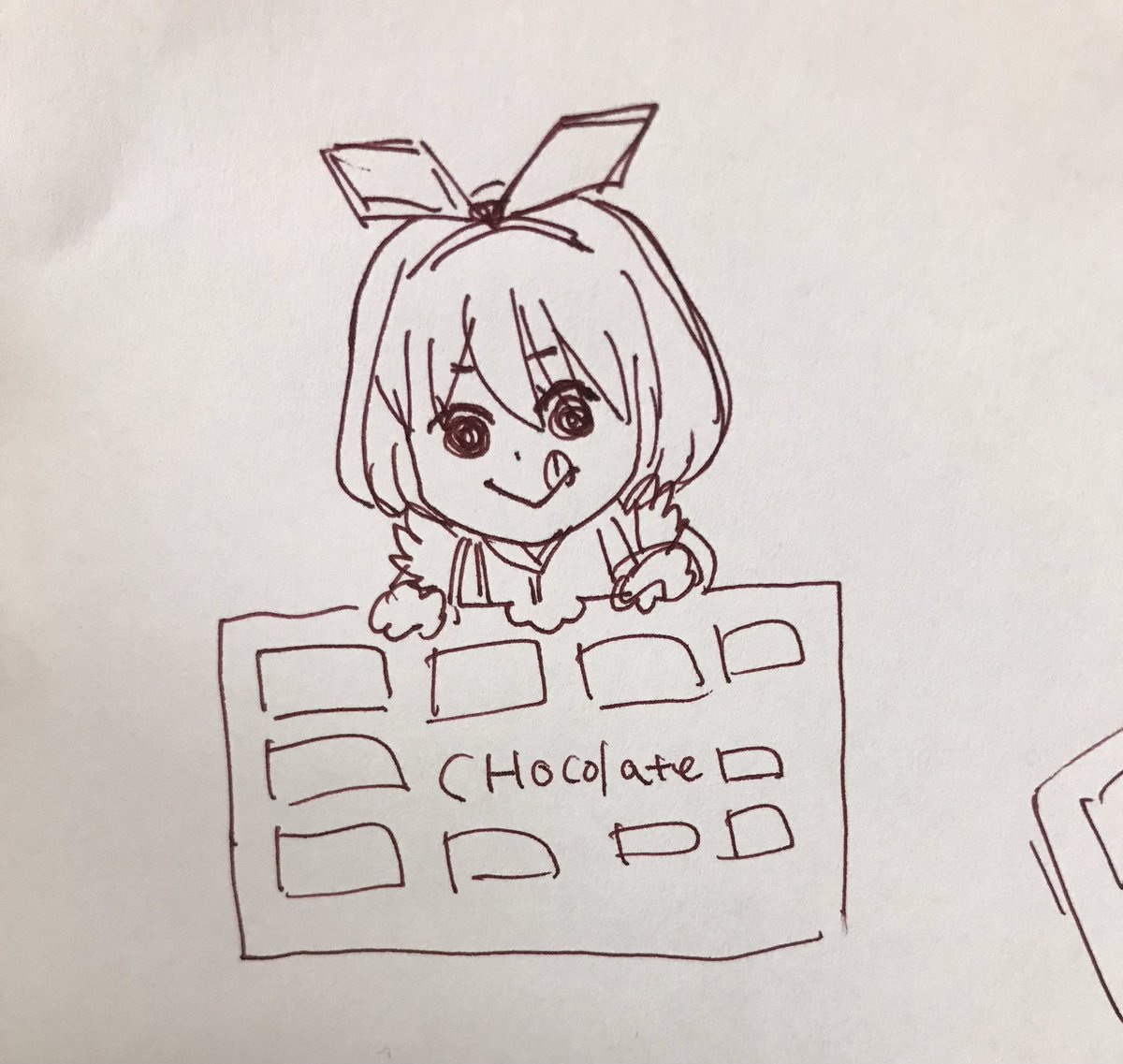 NocoTsukii's tweet photo. や��なきゃならないこと沢山あるのにさっきから落書きが止まらない
けどこの時間が楽しくてすき
あーチョコ食べたい〜 https://t.co/XV5nCVfFCQ