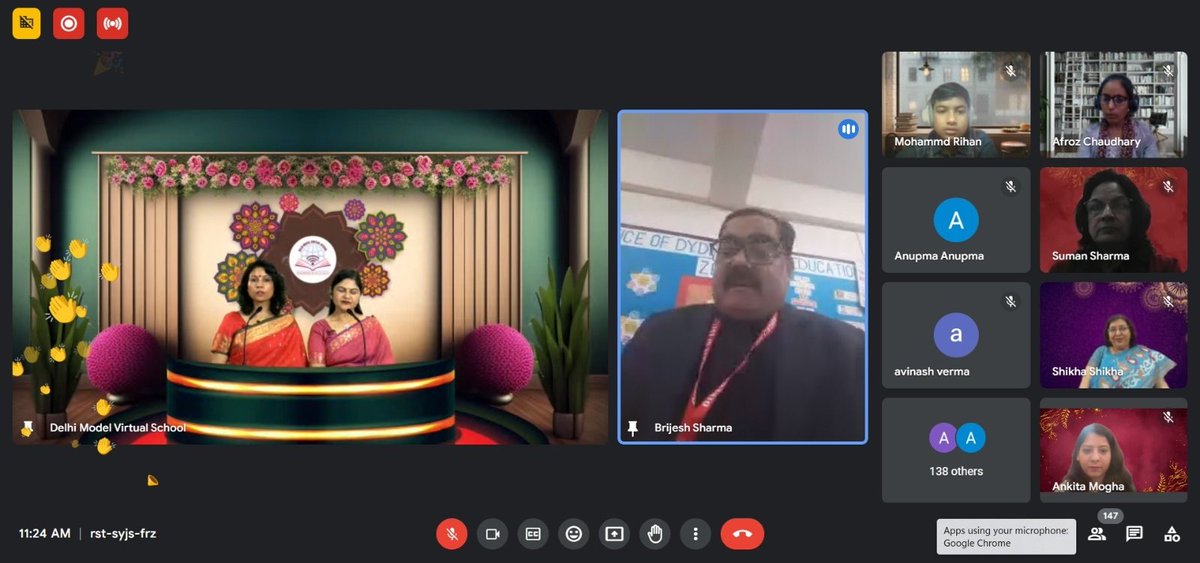 Delhi Model Virtual School successfully celebrated its 2nd Annual Day  "Innoversary - The Anniversary of Innovation in Education". The occasion was graced by the esteemed guests. 

<a href="/Dir_Education/">DIRECTORATE OF EDUCATION Delhi</a> <a href="/AtishiAAP/">Atishi</a> <a href="/dilli_shiksha/">Dilli Shiksha</a> 

#annualday #dmvs #virtualschool