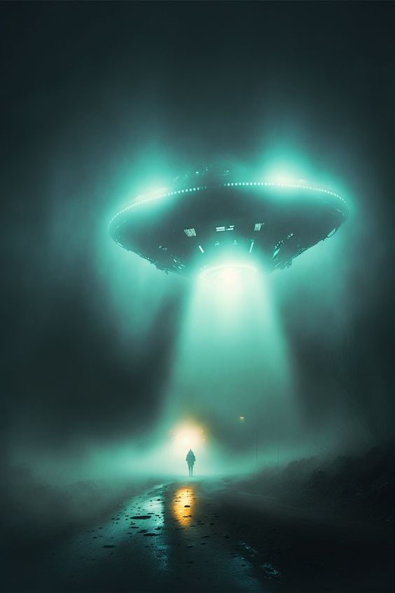 UFOchronpodcast's tweet image. #ufoart