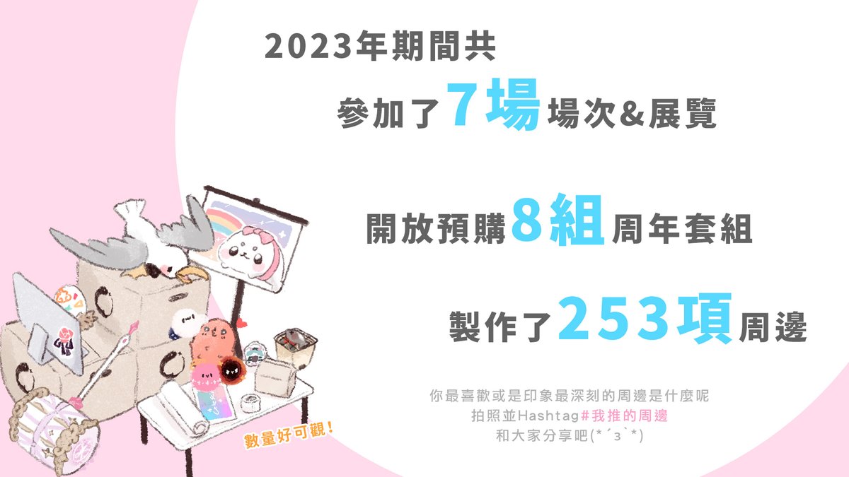 Springfish2018's tweet photo. ✨ 特別感謝這一年來所有合作夥伴：

#SYNTREND #三創生活園區
#臺北天文館
#Muse木棉花TW
#KIRABASE
#VirtualMe
#三立新聞 @taiwannews_setn
#CCC創作集
#BUSCH #雪山啤酒
#台北霞海城隍廟 #RELAB (RE:LAB .cc)
#崩壞 #星穹鐵道 #蔚藍檔案 #楓之谷M #幻塔 #純白和弦 @White_Chord
#皇冠文化集團 @crownbook
#FarHugs #遠距抱抱
#鮮乳坊
#鐵玫瑰音樂祭
#馬來西亞 #STARLIGHTFANTASY_ALLSTAR2023 @LoveArts220
#麻雀一番街 ☽尋找訊號盃☾ @RiichiCity_JP
@beatday_verse
#夢境現實 #MoondreamReality
#大稻埕秋穫季 【合作店家： @MikkellerBeer Mikkeller  Taipei 米凱樂啤酒吧、 #小花園鞋莊、 #菸花⟪Op.118.2⟫、#老桂坊、#幸福甜品茶米露、#埕樂通、 #Olympus 、#竹木造咖 #大華行、#李亭香、#DGHOTEL】
#NANI #南一書局
#屏東縣政府
#WirForce2023
#高雄捐血中心粉絲團
#開拓動漫祭 #FancyFrontier
#吞食天地2 #誕生Reborn
@BANGACG_MUSIC Bang！ACG 音樂祭