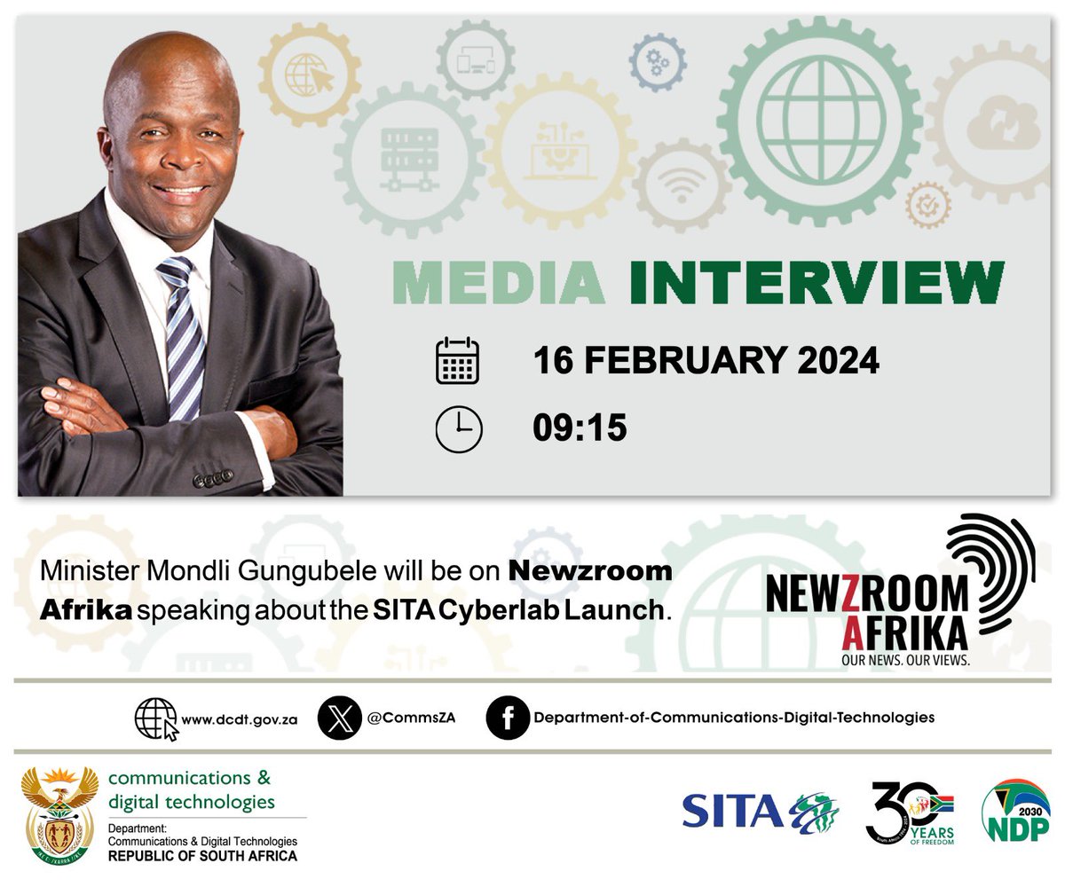 We talk the expansion of smart schools to remote areas on @Newzroom405 this morning, join us.
@CommsZA 
@sitasocltd 
#CyberLabs
#SmartSchools
#SchoolsOfTheFuture