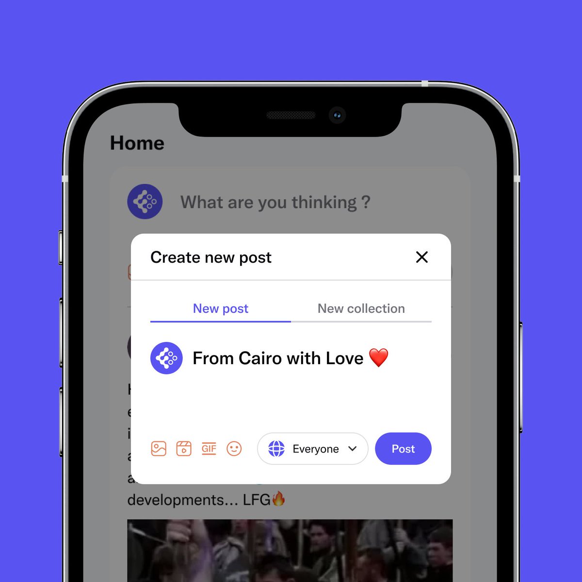 💭 Share your thoughts with the world or keep them exclusive to your holders. Your content. Your voice. #xfamtech #StarkNet
