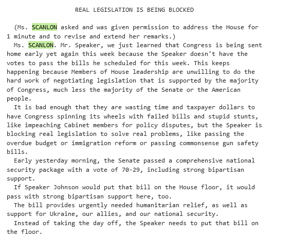 McPhersonHall's tweet photo. @LLou06 @peekay622 @MNProgressive @dukeduluth @RepJenSchultz @GOPMajorityWhip #RealLegislationIsBeingBlocked by #MAGARepublicans
#PA05 @RepMGS #MaryScanlon (D) on Feb 14 2024: "We just learned that Congress is being sent home early yet AGAIN this week because the Speaker doesn't have the votes to pass the bills he scheduled for this week."
#LetsFixThis https://t.co/Wv7BKEKa2Y