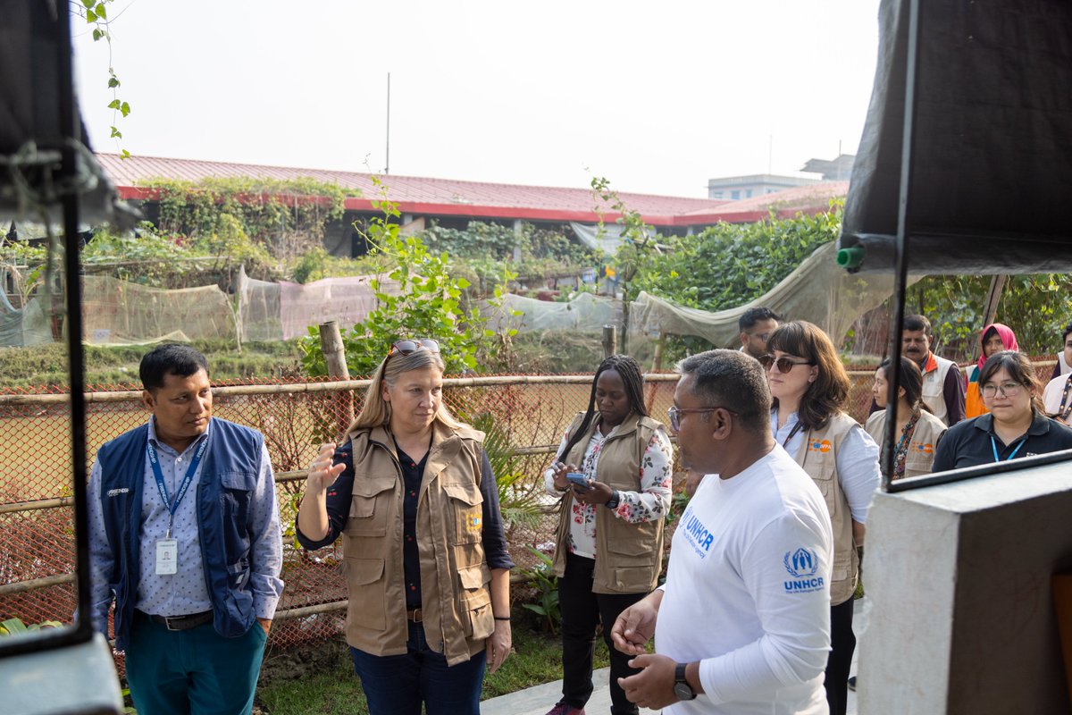 This week, our Representative @KristineBlokhus and team, made an impactful mission to #BhasanChar (island) where 32,560 #Rohingya refugees reside. Since 2022, @UNFPA has led transformative interventions here, thanks to the unwavering support of our partners - Japan and KOICA.