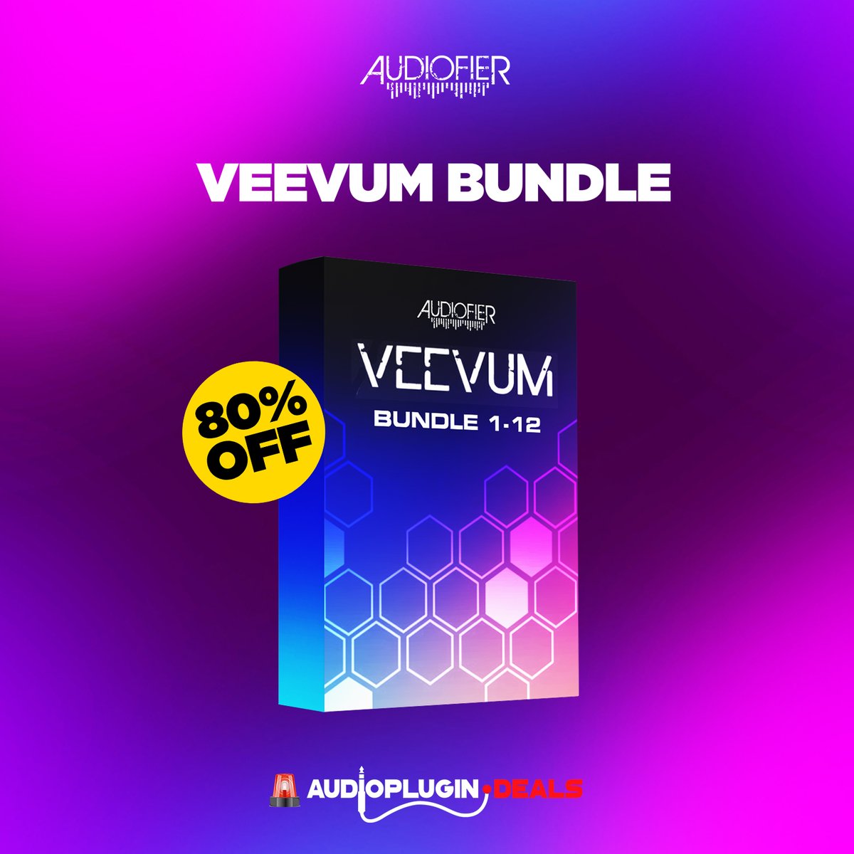 80% Off Veevum 1-12 Bundle by Audiofier Here: bit.ly/audioplugins
For only $85.00 (normally $420.00)
#audiofier #musicproduction #samplelibrary #musicproducer #composer #producerlife #deal #deals #DealsAndSteals #dealsdealsdeals #plugindeals #kontakt #sampleaudiodeals