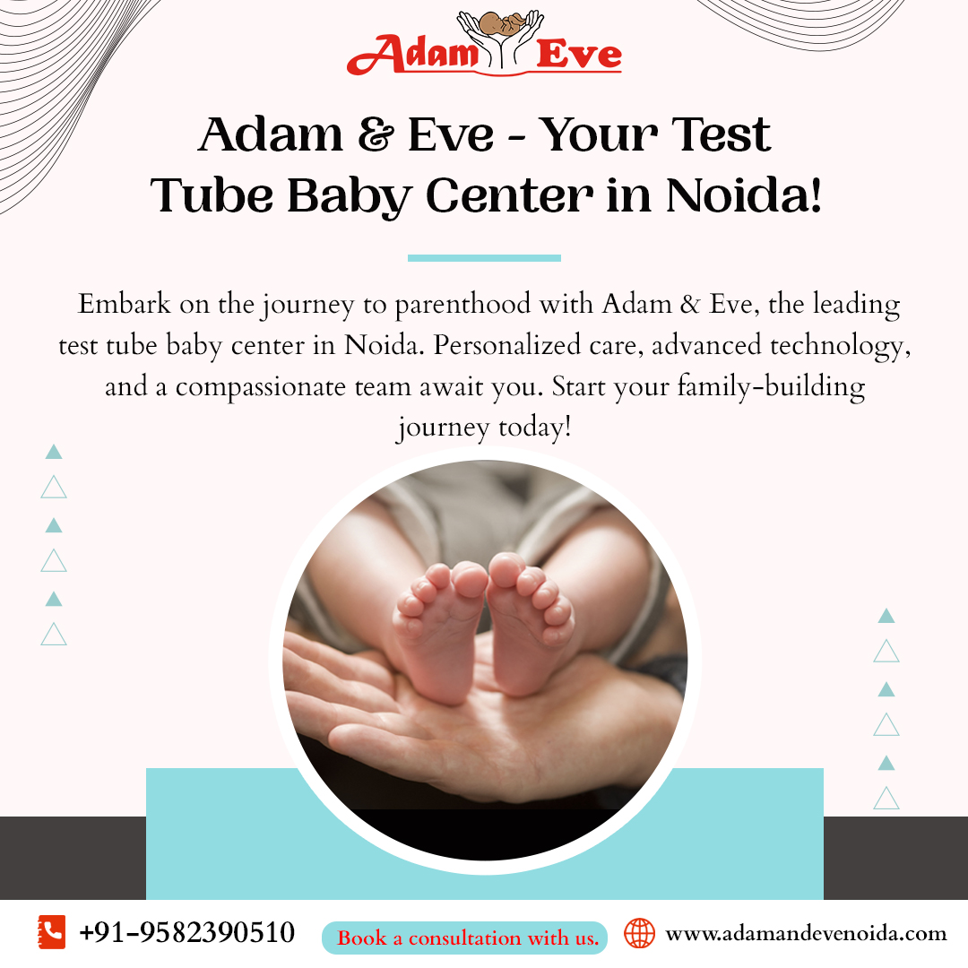 Dreaming of parenthood? ✨
At #AdamandEve Test Tube Baby Center in Noida, we help turn those dreams into reality. ‍‍‍ Ready to start your journey to parenthood? Contact us today for a free consultation! #AdamAndEveNoida #TestTubeBaby #NoidaFertility