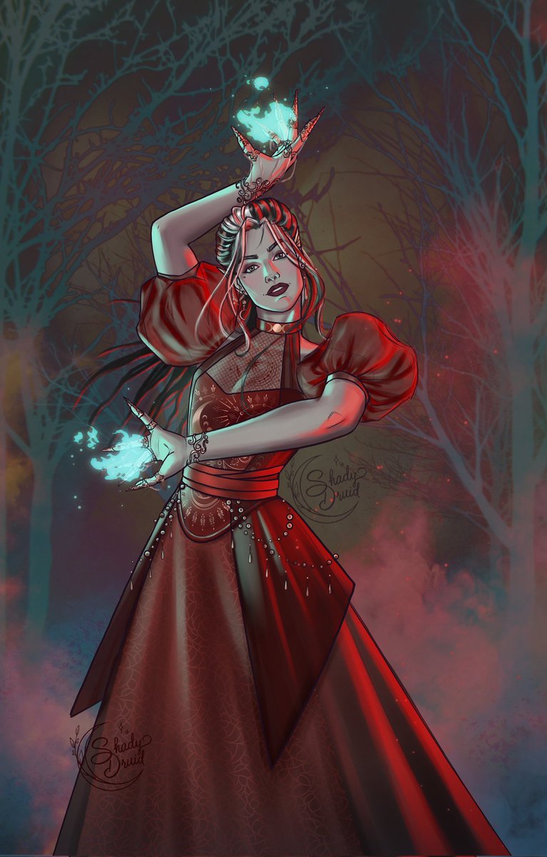 ✨️When you weren't there, I was adrift. And Imogen, you make me better, and when you weren't there, I did horrible things✨️ I have already made a Ruidus Imogen, so meet Ruidus Laudna! #criticalrole #criticalrolespoilers #imodna