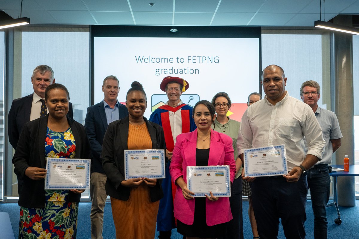 fieldepi_action's tweet image. Thrilled to welcome the 1st cohort of graduates from Vanuatu &amp;amp; Timor-Leste to the #FETP family!