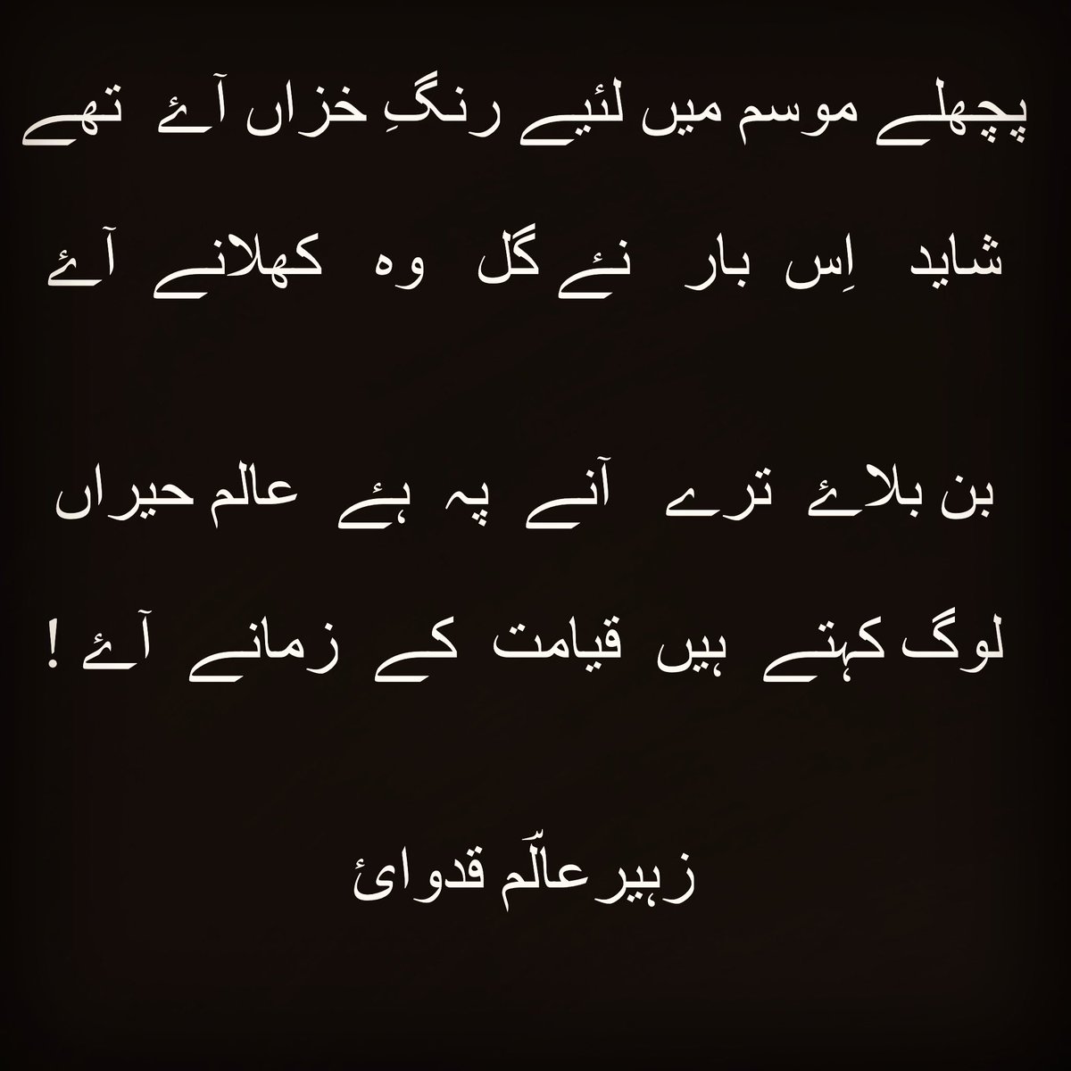 zaheer alam kidvai زہیر عالم قدوائ (@kidvai) on Twitter photo 