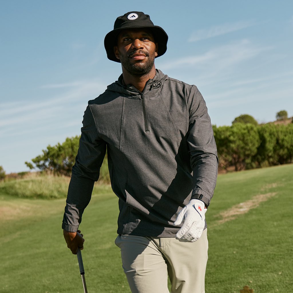 function18's tweet photo. adidas #Golf Ultimate365 Anorak • Durable water repellent coating completes an extremely functional garment > https://t.co/AQ5wURqcyh https://t.co/mO8oqATg8L