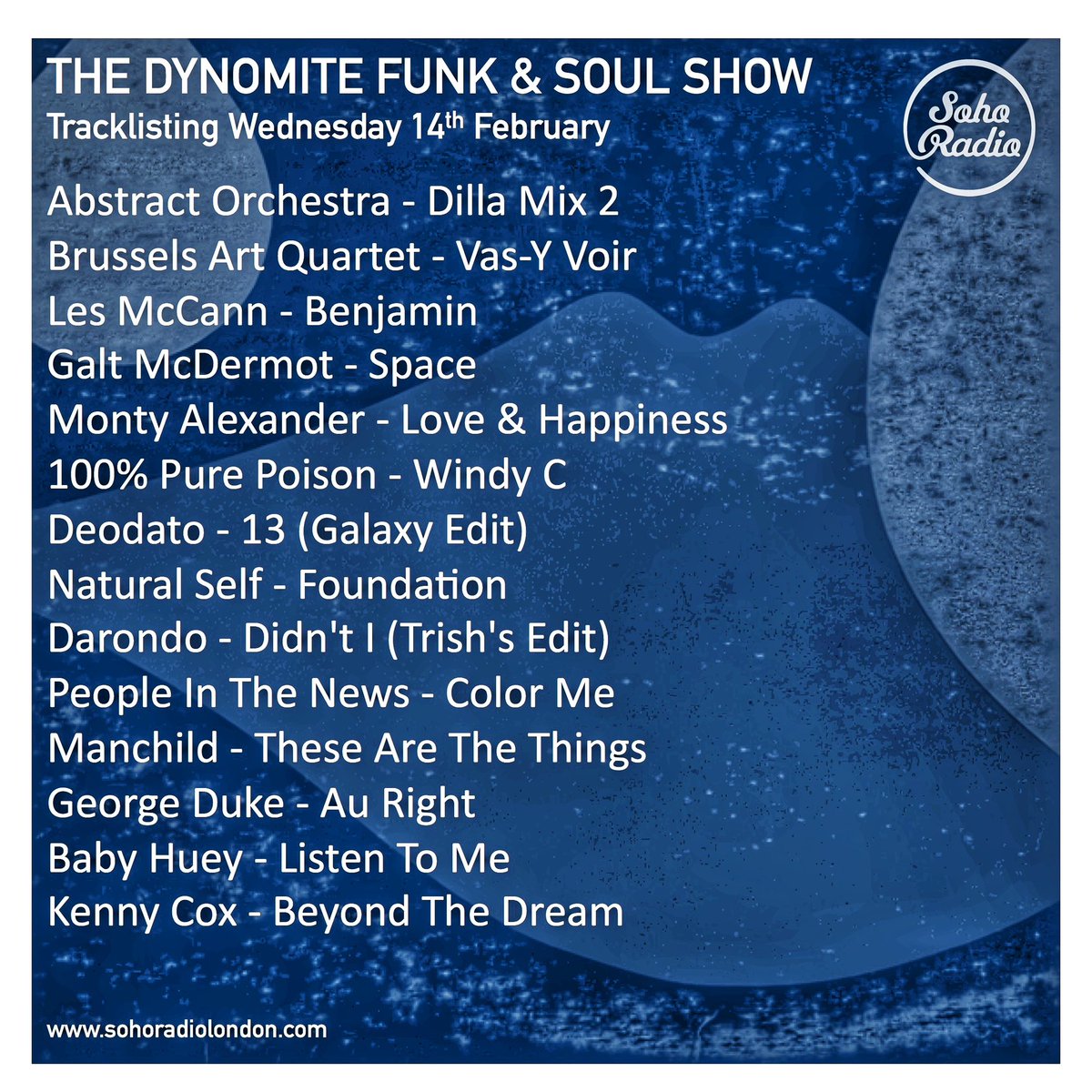 Here’s the tracklisting from our show earlier this the week on @sohoradio Link to the audio is in the bio x #jazz #ukjazz #britjazz #funk #soul #beats #vinyl #dj #rdguk #readinguk