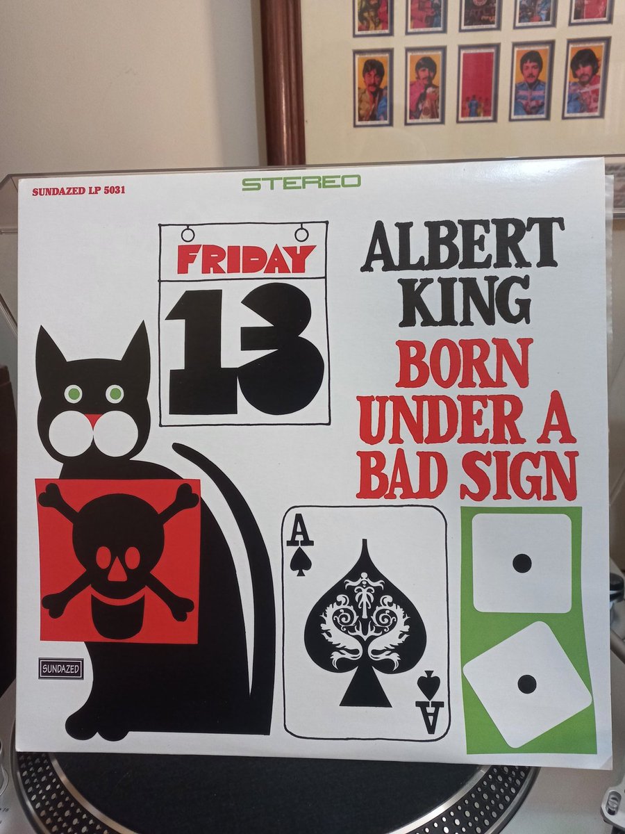 Albert King and, in my opinion, his classic album! 

#blues #albertking
