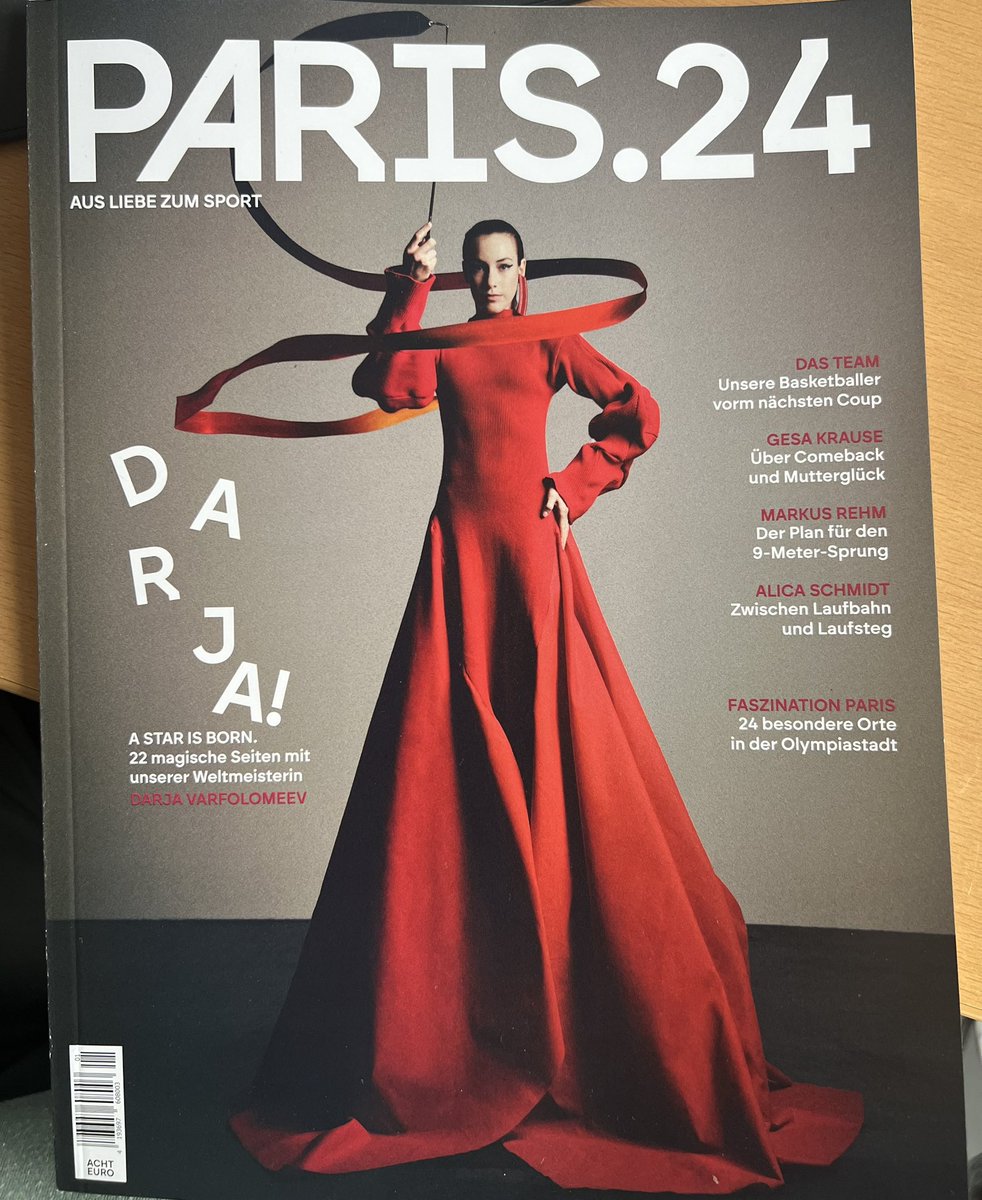 150 Seiten pure Vorfreude auf #Paris2024 
Mal wieder eine klasse Arbeit von  <a href="/oliverwurm/">Oliver Wurm 🐬</a> and friends 💪🏼