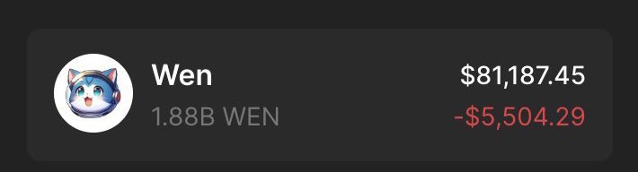 Giving away 25M $WEN 😻

Like, follow &amp; retweet ❤️

Drop your $SOL address👇

~ 24 hours ⏰