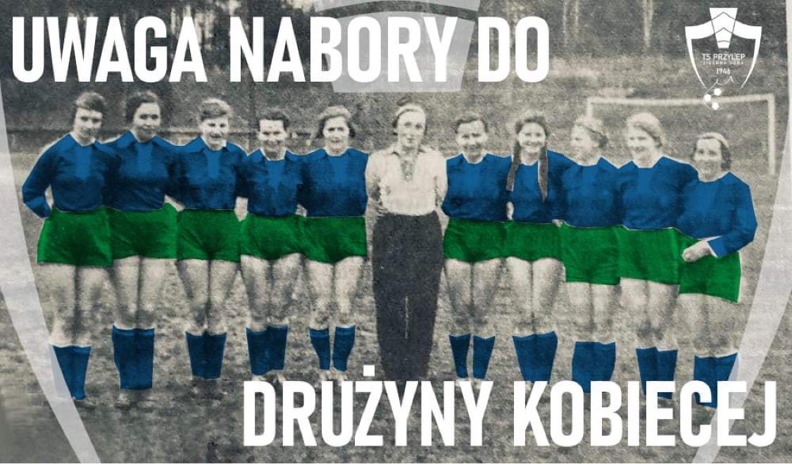 tsprzylep's tweet photo. Tak, tak. Witamy na piłkarskiej mapie @laczynaskobieca trzymajcie za nas kciuki, bo piłka nożna to nasza pasja ⚽️💚💙 #zielonagora #lubuskie #football #lejdis #soccer @medykkonin @Stomilanki @RadioLejdisGol @KobiecaPilka @ResoviaKobieca @WartaPoznan @PogonSzczecin https://t.co/EuAicbYL9b