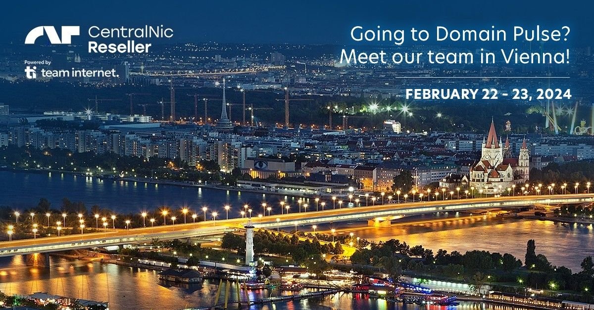 CNicReseller's tweet image. We&apos;re excited to announce that our CentralNic Reseller team is heading to Vienna next week for Domain Pulse, the heart-beat of the domain industry! 🌐See you in Vienna! 🇦🇹

#CentralNicReseller #DomainPulse #DomainIndustry